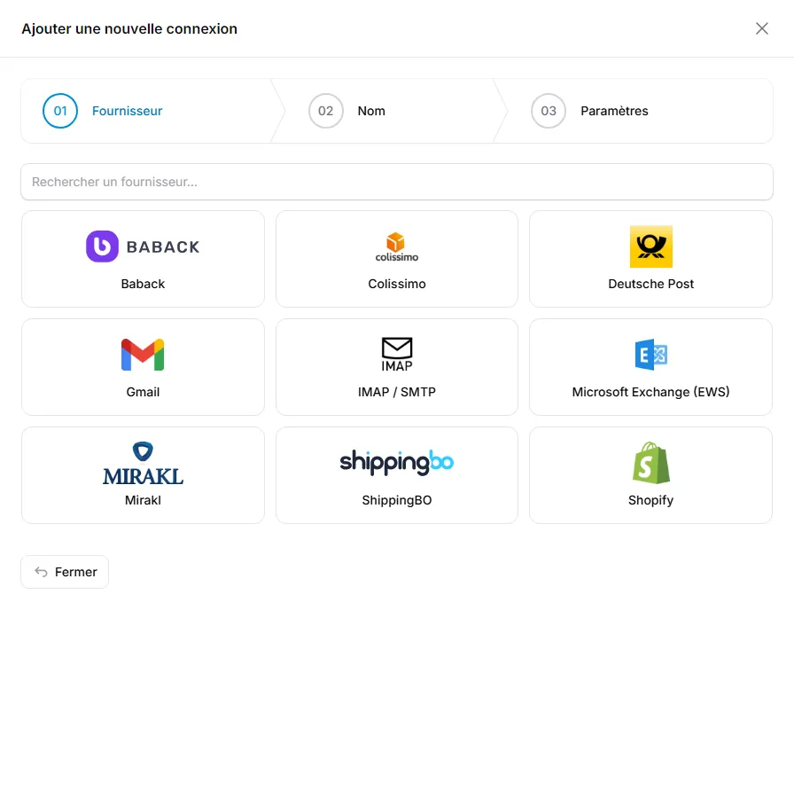 Le choix du fournisseur de connexion