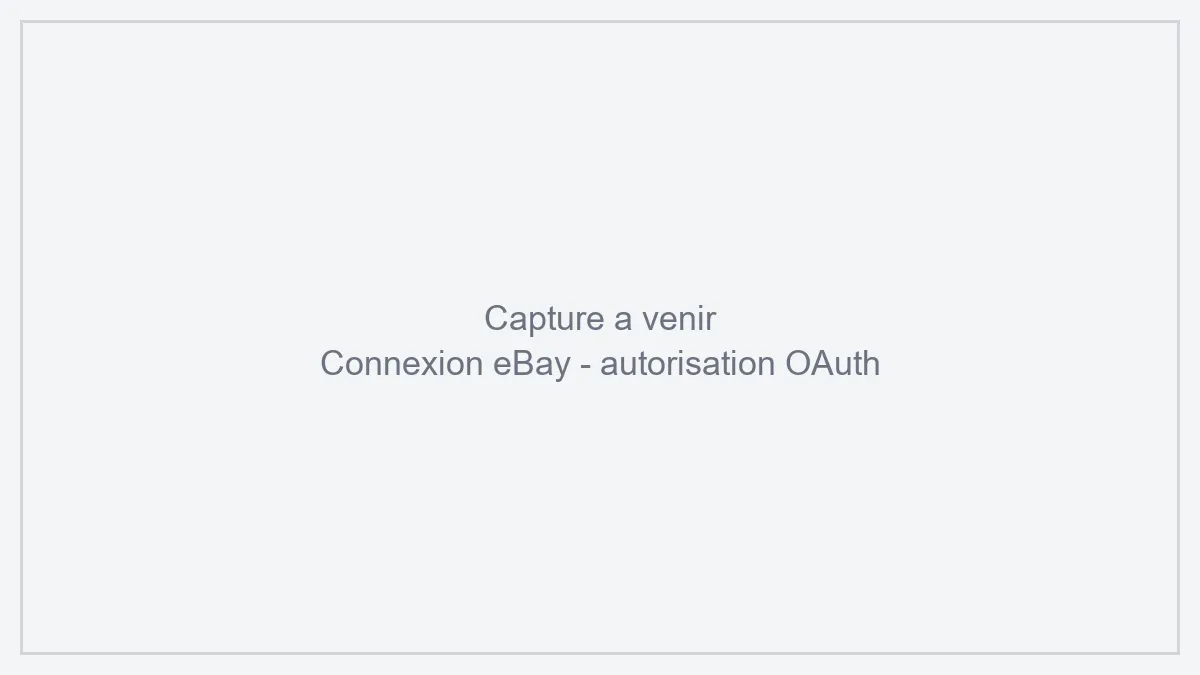 Autorisation OAuth eBay